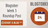 Blogtober Roundup