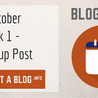 Blogtober week 1 roundup post