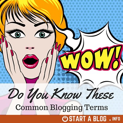Do you know these common blogging terms